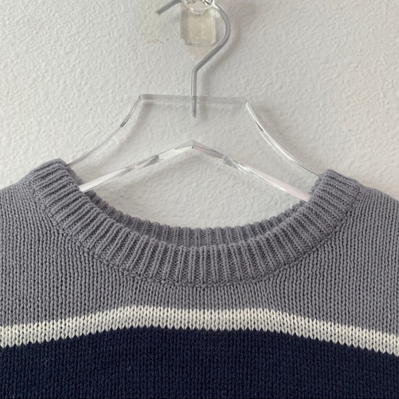 CHILDREN’S PLACE Boys Large 10/12 Striped Sweater - Picture 3 of 9